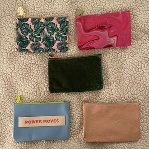 5 Ipsy glam bags